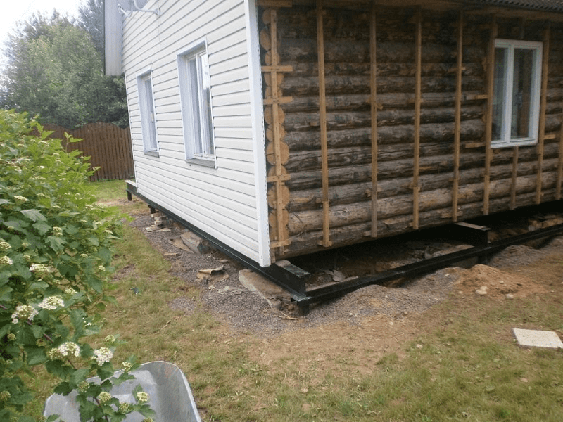 Замена фундамента, Морово